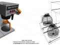 Archicad model Bloomfield cofeemaker by ArchicadTeam.com